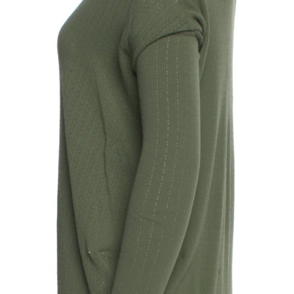 Zadig & Voltaire Small Olive Green Women's lightweight Sweater EUC! - Picture 2 of 3
